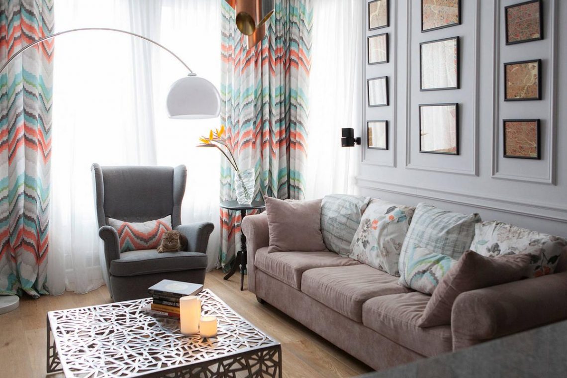 Fiatal lány 43m2-es másfél szobás lakása (+ kutya, cica) otthonosan berendezve - kellemes színek, besétálós gardrób