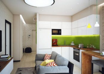 Fiatal férfi kétszobás, 47m2-es lakása, beépített erkéllyel