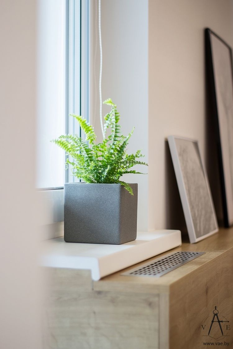 Kreatív lakberendezés 48m2-en - szokatlanul magas komfort és ötletes elrendezés, melyben minden funkcionális zónának kényelmes helye van