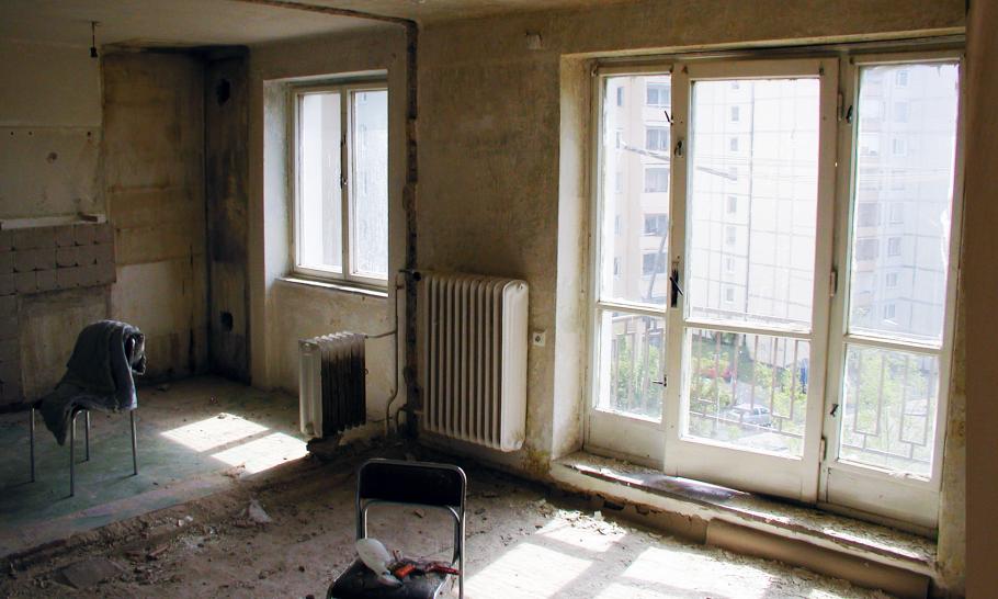 Lakásfelújítás előtt - lerobbant 51nm-es ingatlanból modern otthon