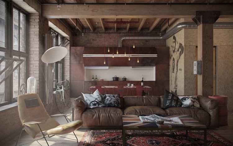 Kis loft lakás egy aktív, egyedülálló embernek