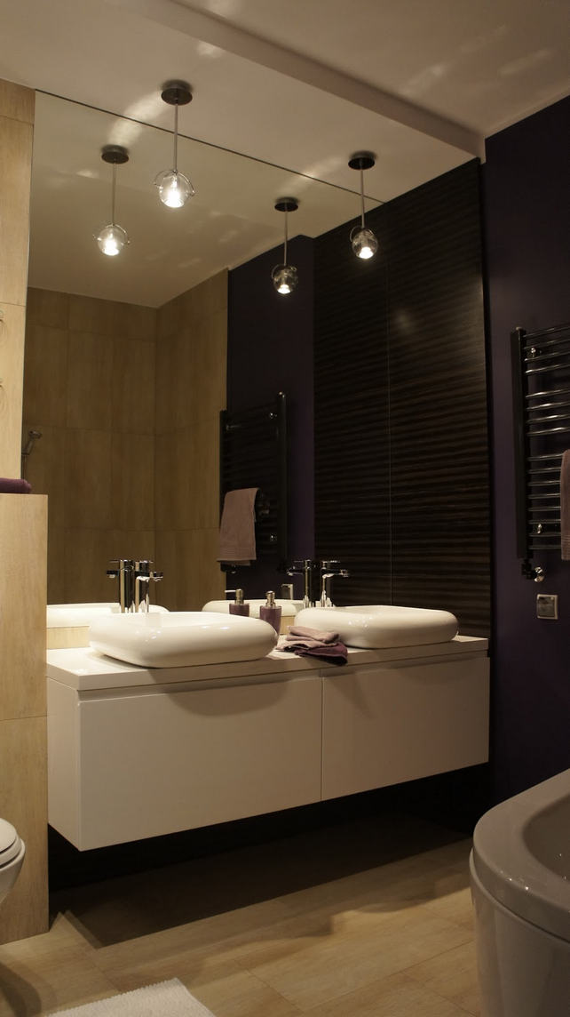 Fa furnér falburkolat - fürdőszoba ötletek Fa furnér falburkolat - fürdőszoba ötletek