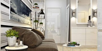 Lakberendezés kis lakásban maximális helykihasználással - kényelmesen és elegánsan