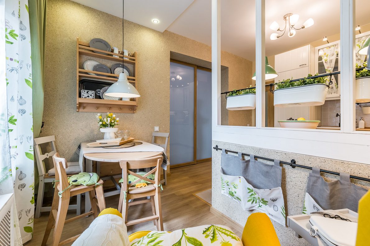 Konyhafelújítás lakótelepi lakásban - 14m2-es helyiségből hangulatos konyha étkezővel, olvasósarokkal, kis retro hangulattal