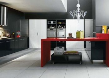 White-black-and-red-kitchen-design-Gio-by-Cesar-554x349