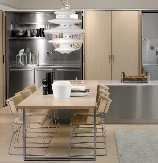 Arclinea konyha, nyitott terekhez ideális, sokoldalúan variálható, modern konyhabútor