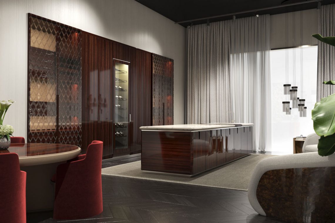 Bentley Home bemutatja első konyha kollekcióját - Buxton by Carlo Colombo - Salone Internazionale del Mobile 2018