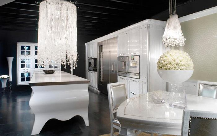 Kézműves konyhabútor ultramodern részletekkel az olasz Brummel cégtől