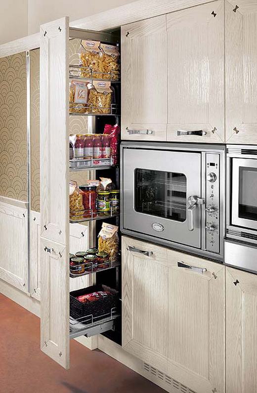 Kézműves konyhabútor ultramodern részletekkel az olasz Brummel cégtől