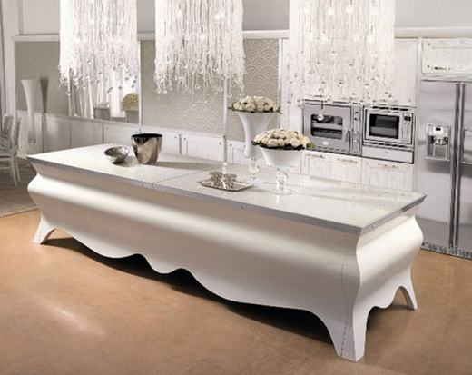 Kézműves konyhabútor ultramodern részletekkel az olasz Brummel cégtől