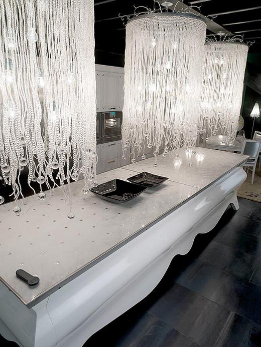 Kézműves konyhabútor ultramodern részletekkel az olasz Brummel cégtől