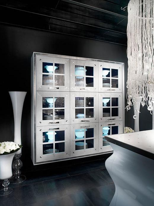 Kézműves konyhabútor ultramodern részletekkel az olasz Brummel cégtől