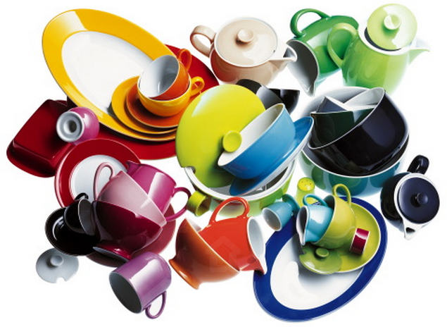 Különleges porcelán- és üvegtermékek a német DIBBERN cégtől - a Solid Color kollekció 1