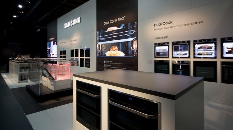 Samsung EuroCucina 2018 Dual Cook Flex