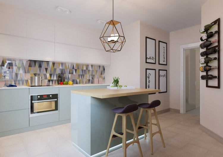 Tapéta konyha hátfal