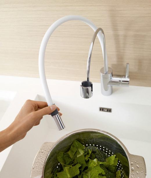 Lakberendezési látványelemnek tervezte az ESPRIT és a KLUDI az új "My Style" konyhai csaptelepét.