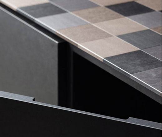 Modern konyha újrahasznosított papírból