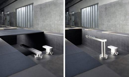 Modern konyha újrahasznosított papírból