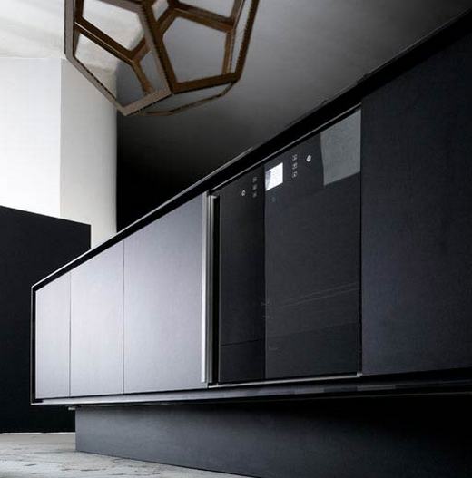 Modern konyha újrahasznosított papírból