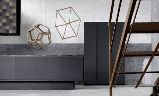 Modern konyha újrahasznosított papírból