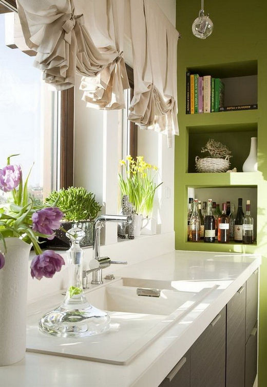 Napi 2 konyha design - téglafalak és hófehér padlóburkolat Napi 2 konyha design - téglafalak és hófehér padlóburkolat 4