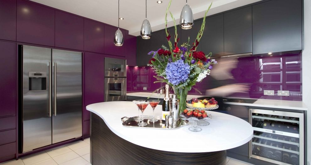 Lila - Konyha, konyhabútor szín ötletek - a legnépszerűbb színárnyalatok Lila - Konyha, konyhabútor szín ötletek - a legnépszerűbb színárnyalatok