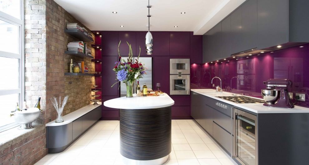 Lila - Konyha, konyhabútor szín ötletek - a legnépszerűbb színárnyalatok Lila - Konyha, konyhabútor szín ötletek - a legnépszerűbb színárnyalatok