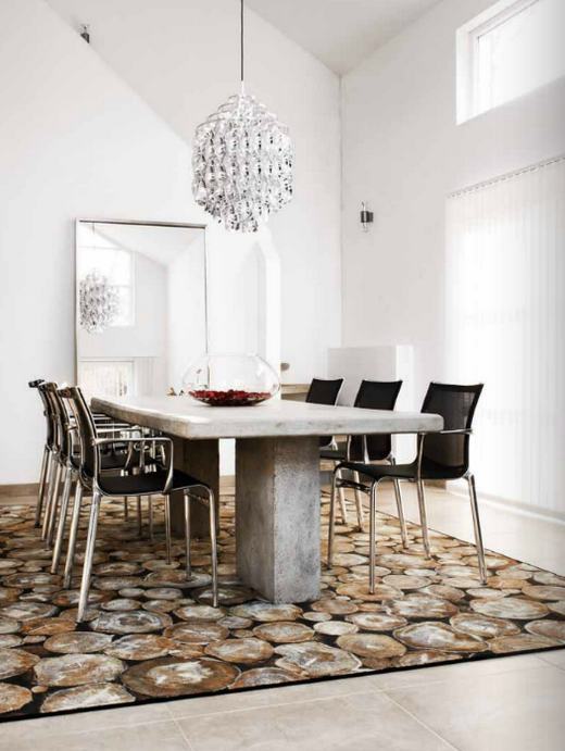 Látványos, rusztikus szőnyeg minták digitális nyomattal | EGE szőnyegek