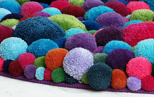 Pom Pom szőnyeg a német MYK cégtől 2 Pom Pom szőnyeg a német MYK cégtől 2