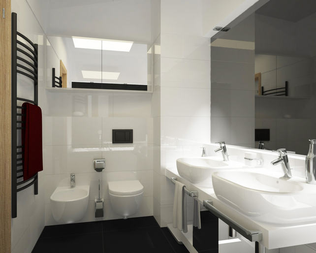 lakberendező látványterv - fürdőszoba