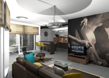 lakberendező látványterv nappali - Junior Art Center Oktatási Központ, Lakberendező Iskola