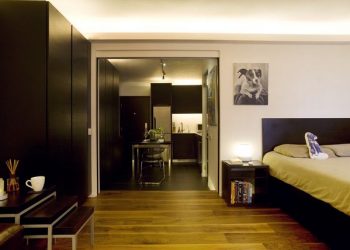 Agglegény lakás - 48nm-es stílusos, praktikus otthon, lakberendezés a szállodai lakosztályok hangulatával 1