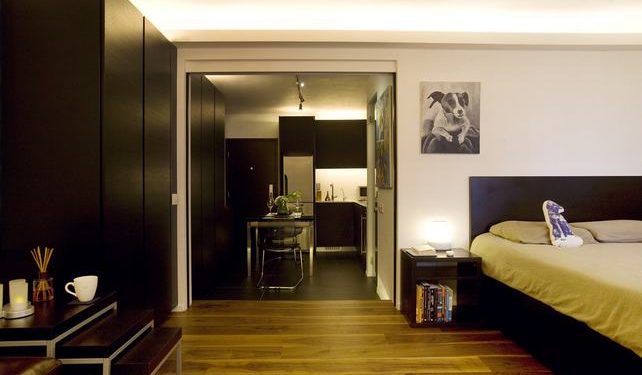 Agglegény lakás - 48nm-es stílusos, praktikus otthon, lakberendezés a szállodai lakosztályok hangulatával 1