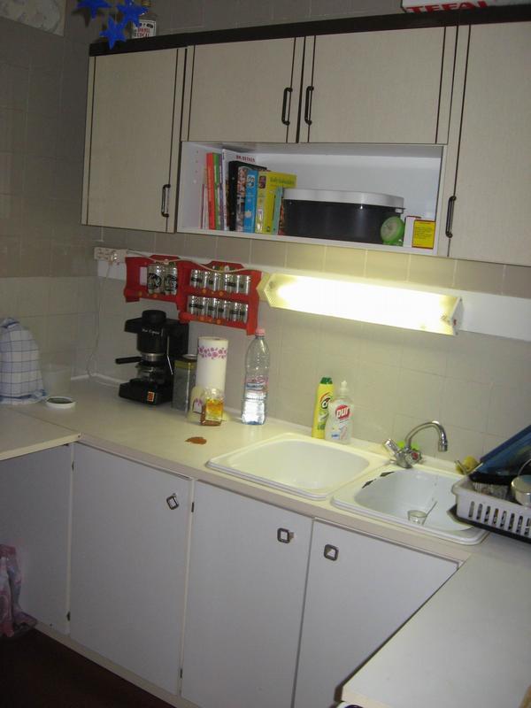 Panellakás felújítása - a konyha - ilyen volt