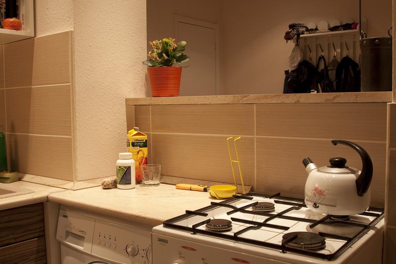 Panellakás felújítása - a konyha - ilyen lett