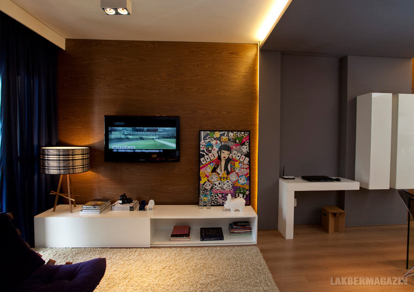 Kis lakás tágas megjelenéssel, elegáns, nyitott lakberendezéssel Kis lakás tágas megjelenéssel, elegáns, nyitott lakberendezéssel