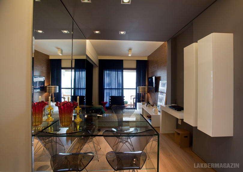 Nyitott konyha, nappali, étkező zóna - Kis lakás tágas megjelenéssel, elegáns, nyitott lakberendezéssel Nyitott konyha, nappali, étkező zóna - Kis lakás tágas megjelenéssel, elegáns, nyitott lakberendezéssel