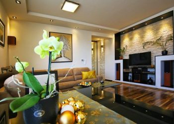 55m2-es lakás modern és otthonos berendezése új építésű társasházban - Budapest, XIII. kerület