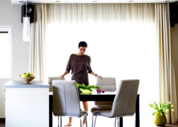 lakberendezés - 90 nm-es kertvárosi ház - egy modern, letisztult, meleg otthon színtere