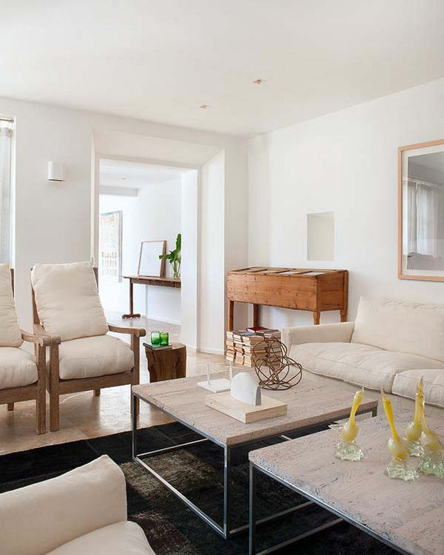 Modern, természetes hangulatú mediterrán otthon - a kő és a fa szépsége