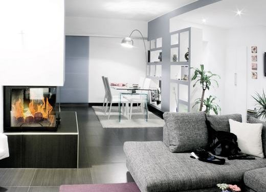Finom design és modern elrendezés egy római lakásban -  Davide Coluzzi építész tervei 01