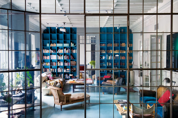 Kreatív lakberendezés - színes, tágas otthon Madridban