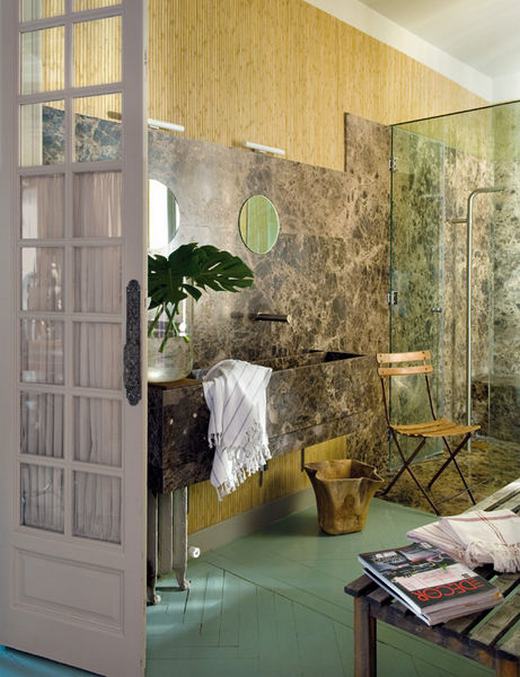 Kreatív lakberendezés - színes, tágas otthon Madridban