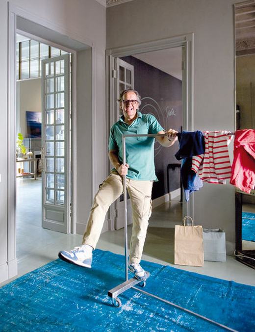 Kreatív lakberendezés - színes, tágas otthon Madridban