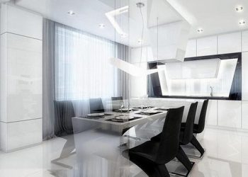 Ultramodern és futurisztikus lakberendezés