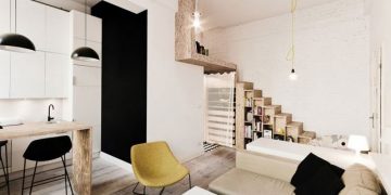 Kis lakás, lakberendezés - Letisztult, ügyesen kialakított kis 29nm-es mini lakás
