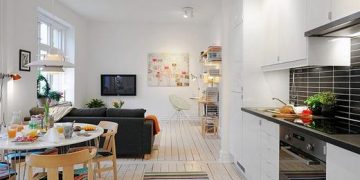 Otthonos lakberendezés - jól megtervezett kis 40nm-es lakás