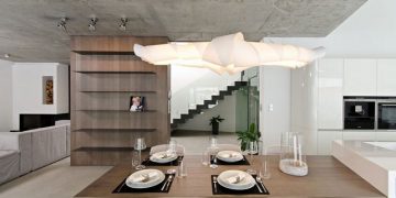 Beton mint a szigorú, minimalista design fő eleme egy modern otthonban 1