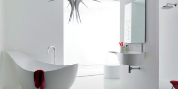 Elegáns fehér fürdőszoba - design ötletek a NOVELLO-tól
