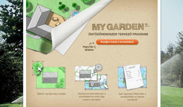 GARDENA öntözőrendszer és kerttervező program online - My Garden